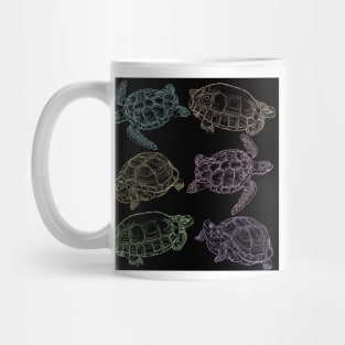 Colorful turtle pattern Mug